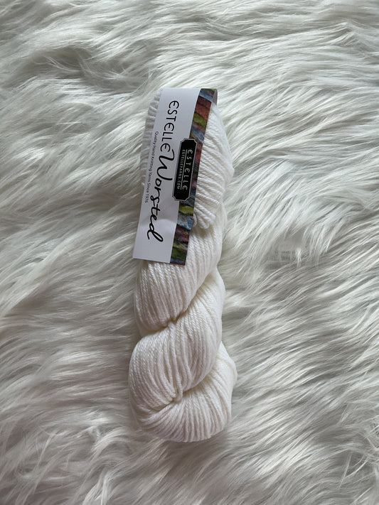 Estelle Worsted - White
